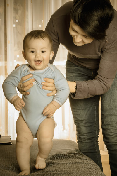 Learning to walk is just one of your baby's big developments during months 7 to 12.