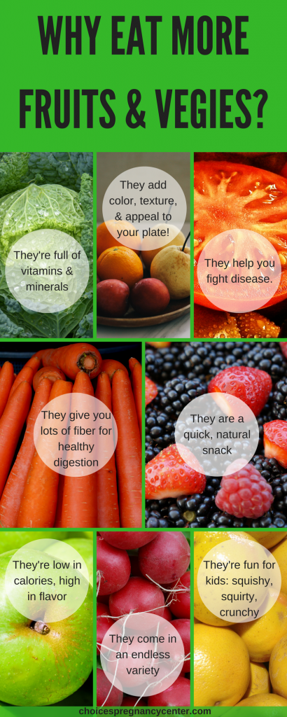 Eat more fruits and vegetables for their flavor, their fiber, their nutrients, and because more matters!