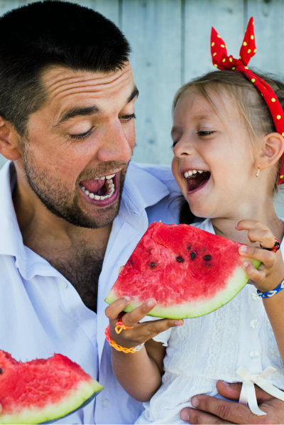 Feeding your children fruits and vegetables helps them grown up healthy and strong. More Matters!
