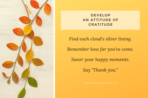 Four ways to nurture an attitude of gratitude.