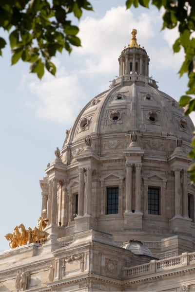 st paul minnesota state capitol dome